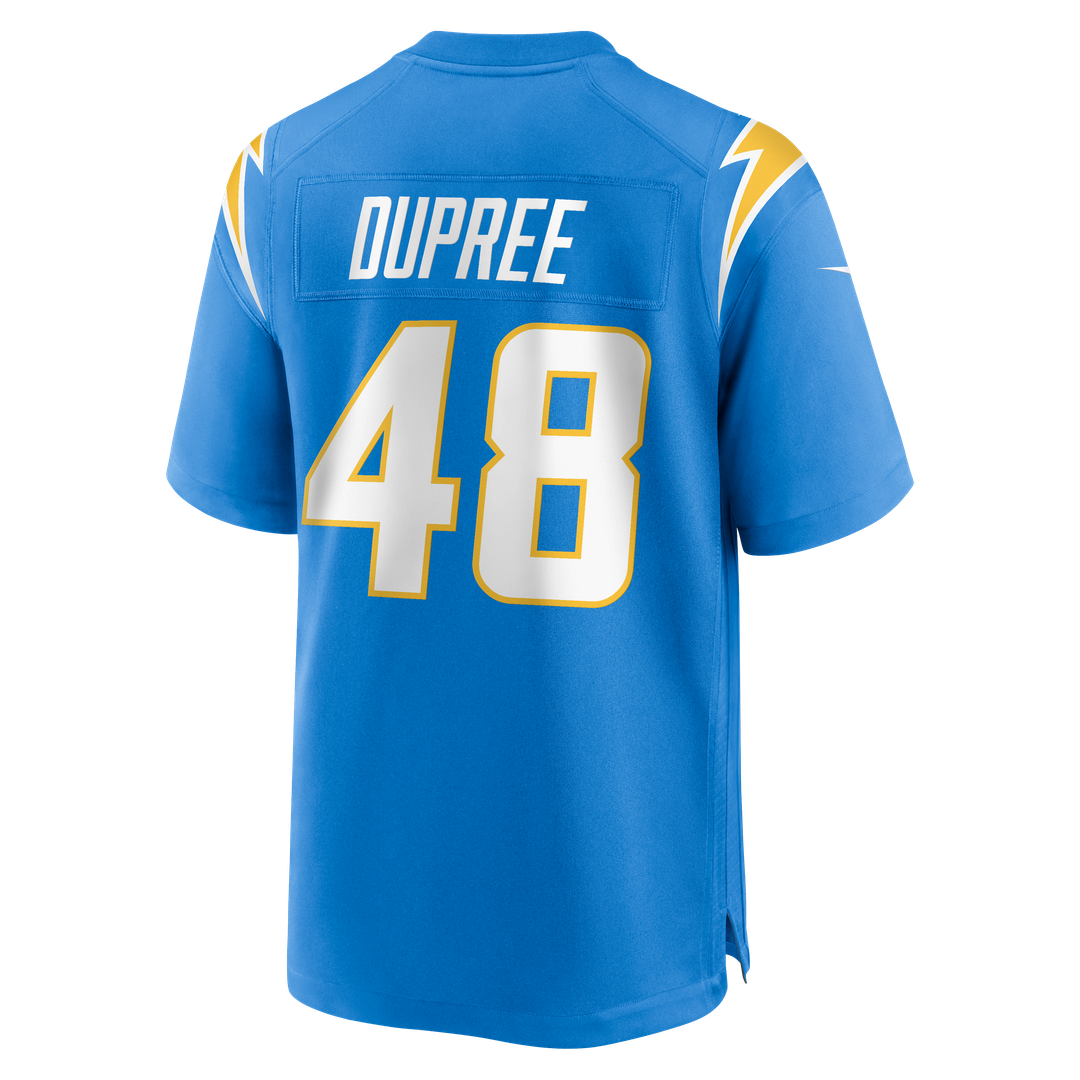 Los Angeles Chargers Bud Dupree Nike Powder Blue Team Game Jersey