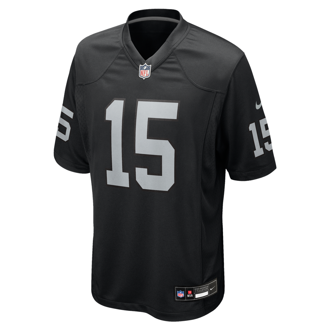 Las Vegas Raiders Fernando Mendoza Nike Black Team Game Jersey