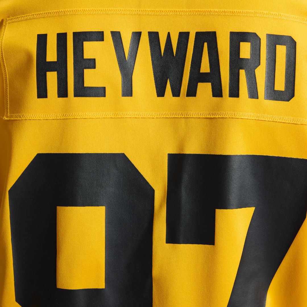 Pittsburgh Steelers Cameron Heyward Nike Gold Alternate 1933 Throwback Game Jersey