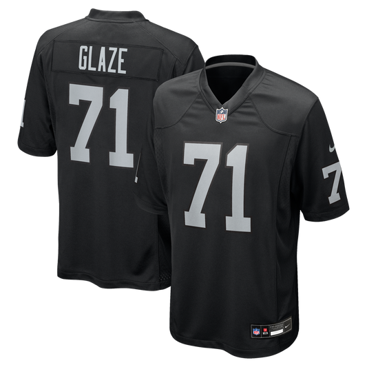 Las Vegas Raiders DJ Glaze Nike Black Team Game Jersey
