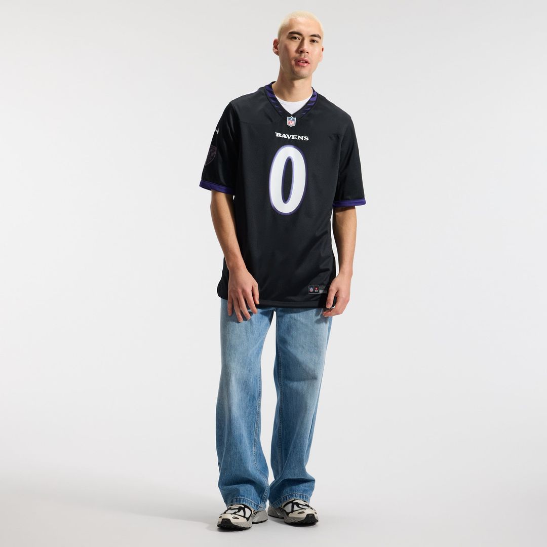Baltimore Ravens Roquan Smith Nike Purple Alternate Game Jersey