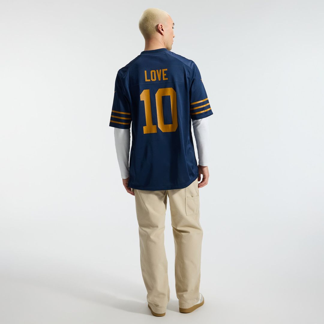 Green Bay Packers Jordan Love Nike Green Player Game Jersey