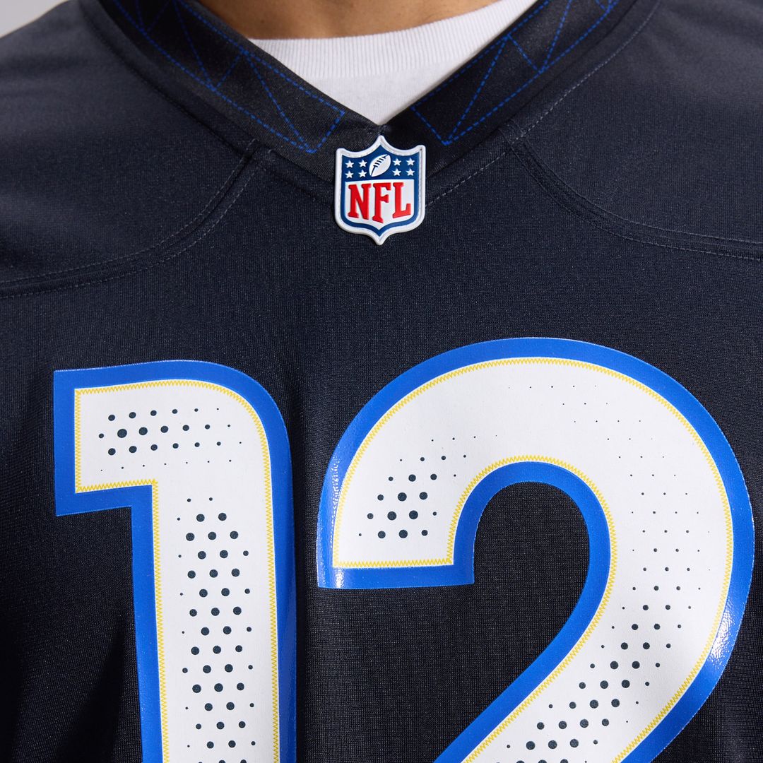 Los Angeles Rams Puka Nacua Nike Dark Blue Rivalries Collection Game Jersey