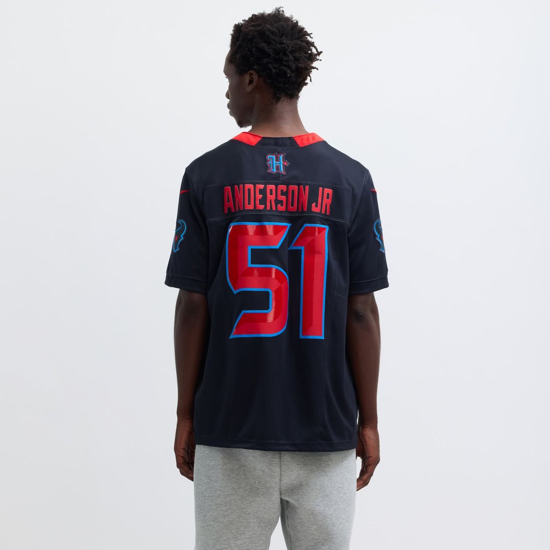 Houston Texans Will Anderson Jr. Nike Navy 2nd Alternate Vapor F.U.S.E. Limited Jersey