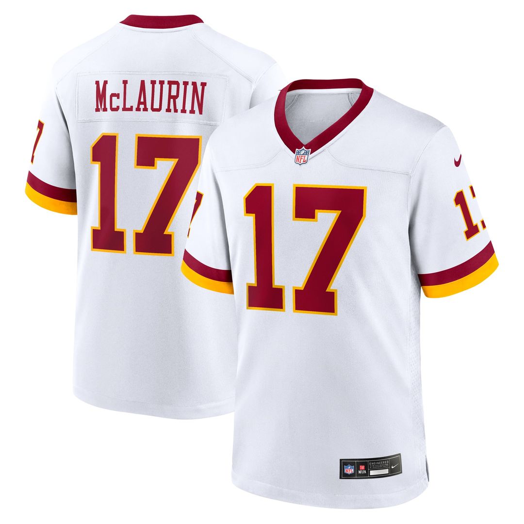 Hail Raiser Washington Commanders Terry McLaurin Nike Black Alternate Game Jersey