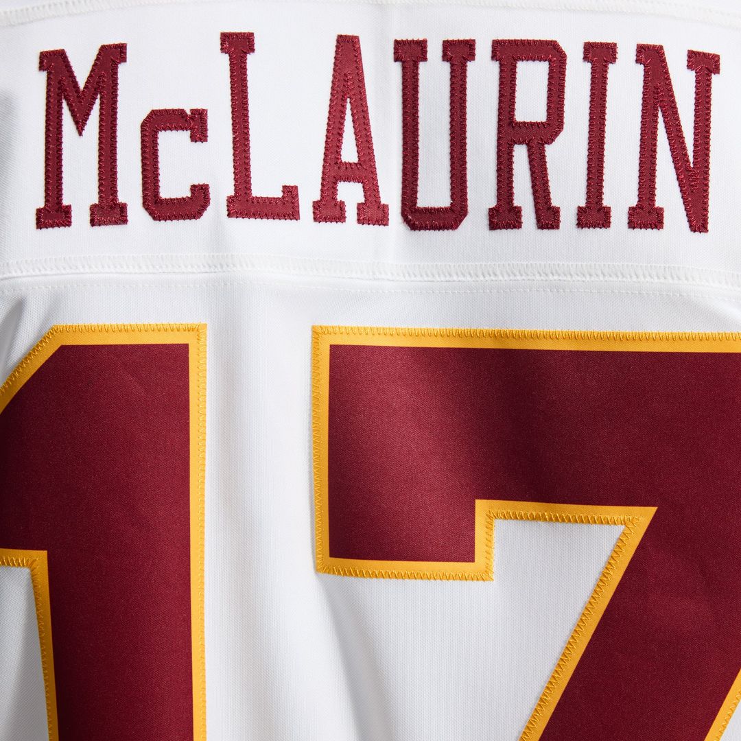 Washington Commanders Terry McLaurin Nike White Vapor F.U.S.E. Stitched Limited Jersey
