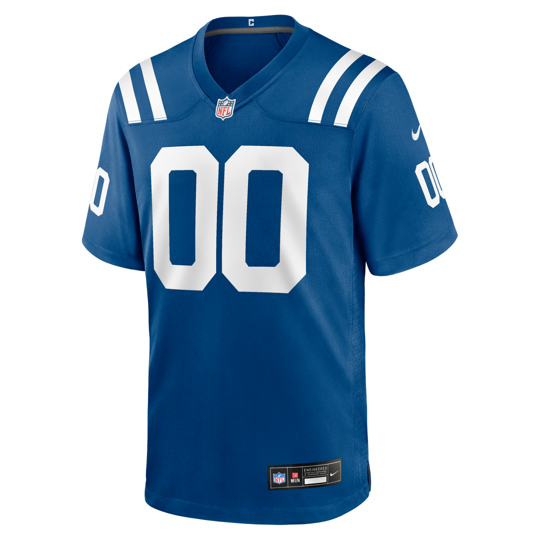 Indianapolis Colts Nike White Custom Game Jersey