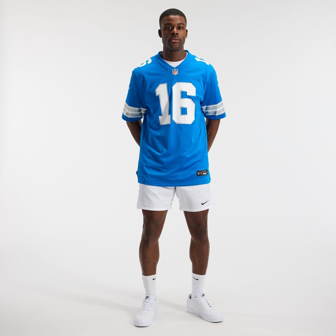 Detroit Lions Jared Goff Nike Black 2nd Alternate Game Jersey