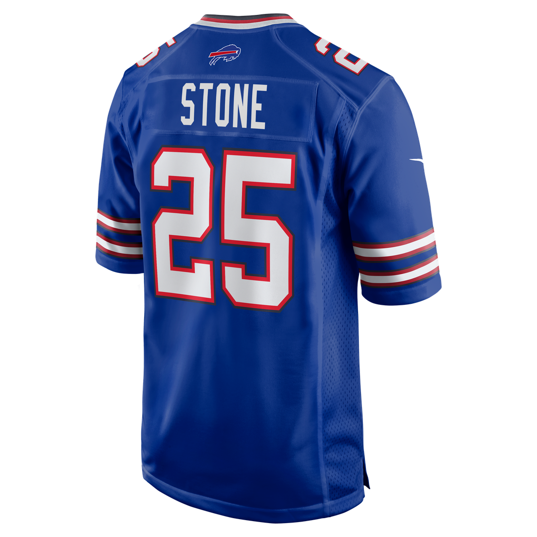 Buffalo Bills Geno Stone Nike Royal Team Game Jersey
