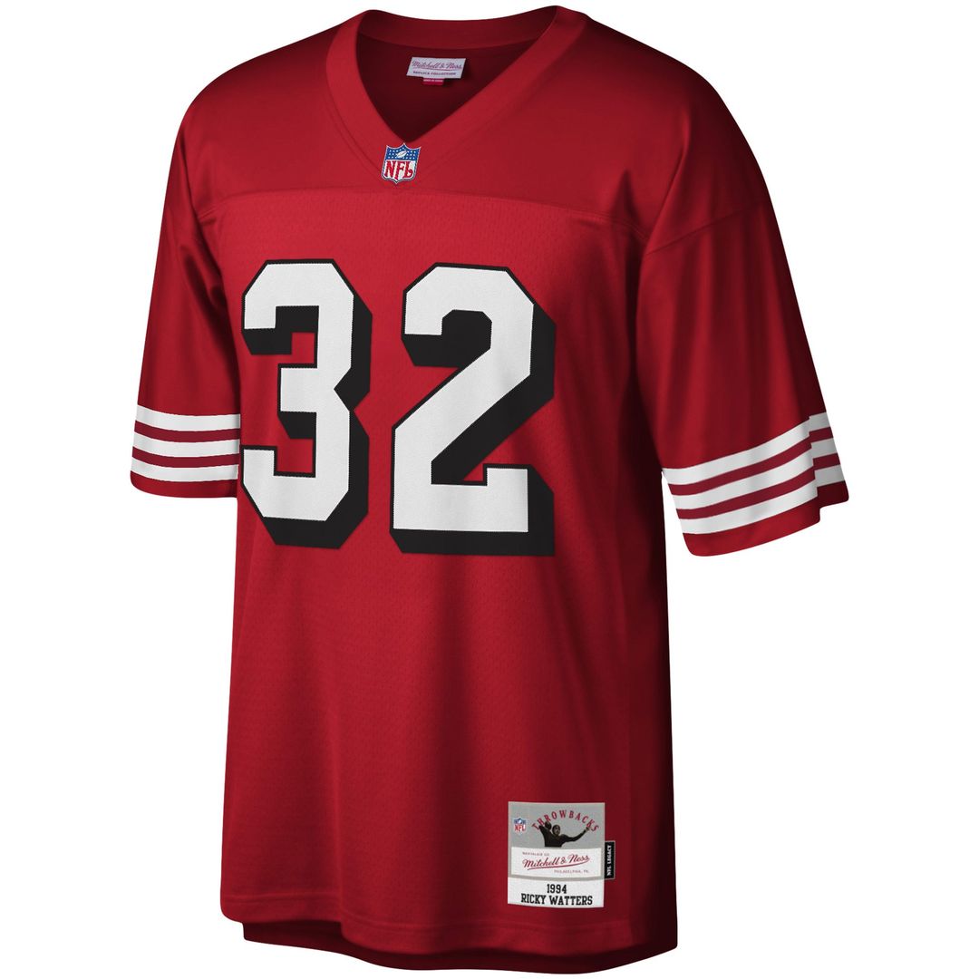 San Francisco 49ers Ricky Watters Mitchell & Ness White Legacy Replica Jersey