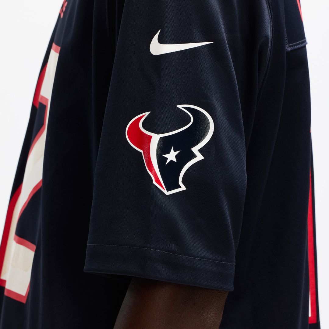 Houston Texans Nico Collins Nike Red Alternate Game Jersey