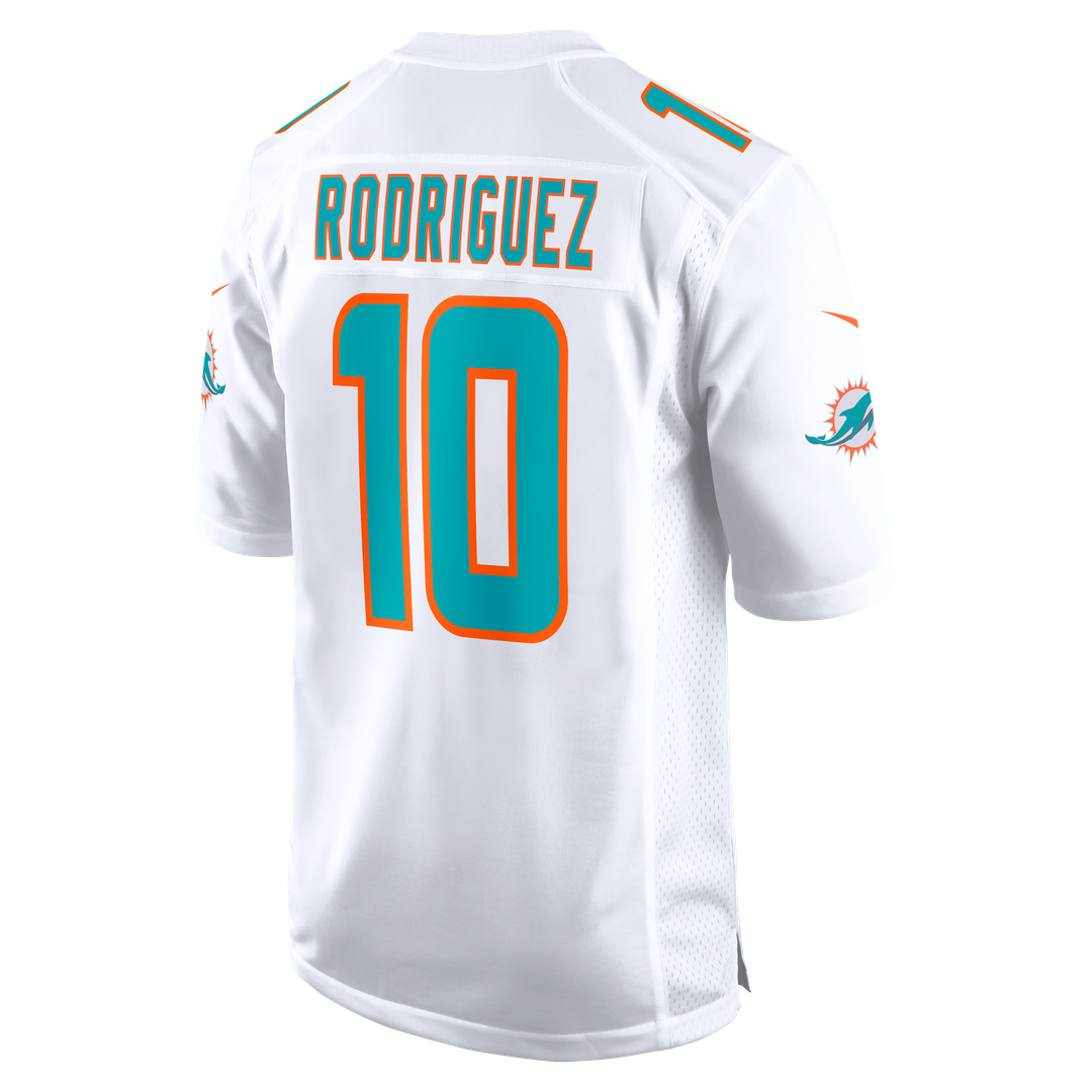 Miami Dolphins Jacob Rodriguez Nike Aqua Alternate Game Jersey