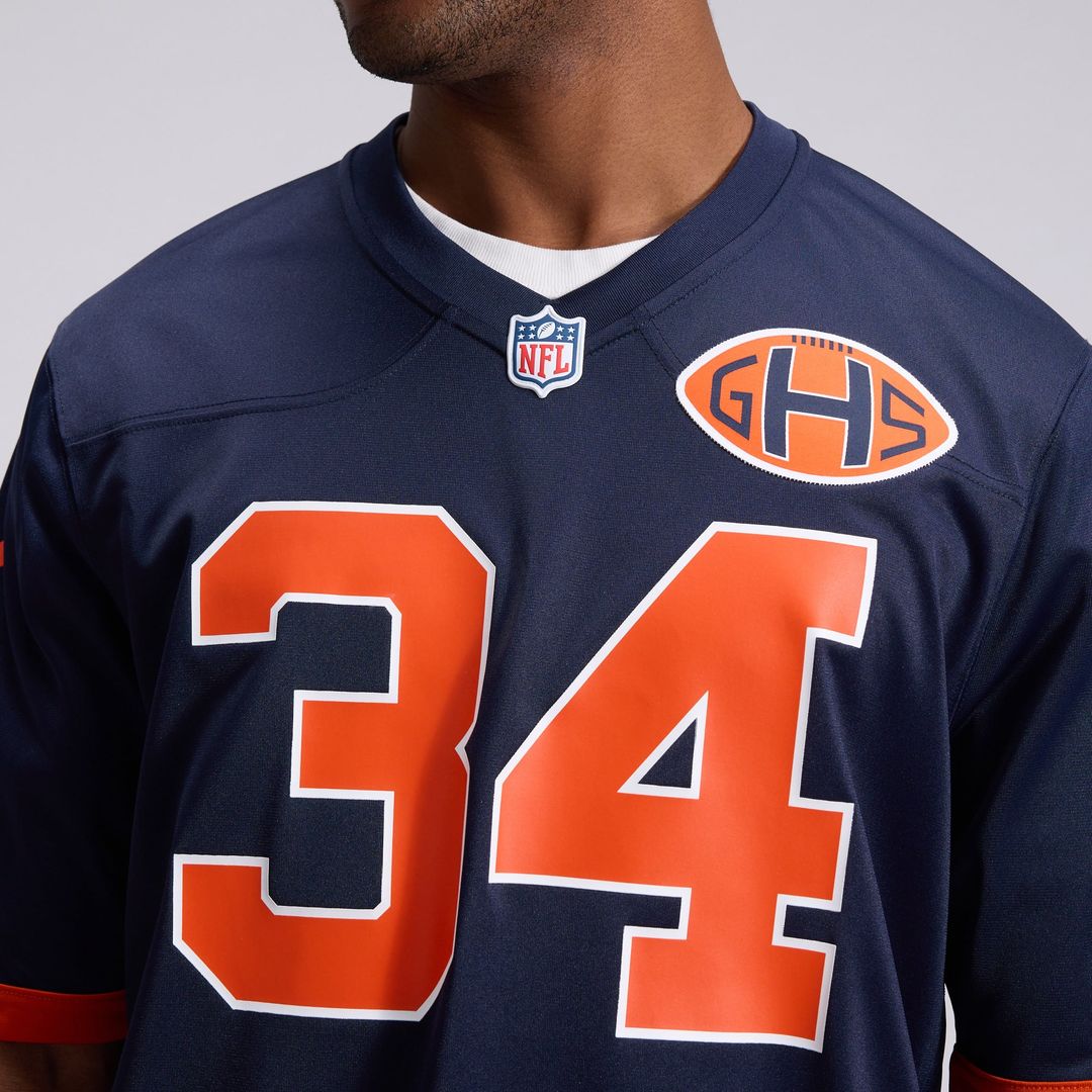 Chicago Bears Walter Payton Nike Navy 2026 Rivalries Collection Game Jersey