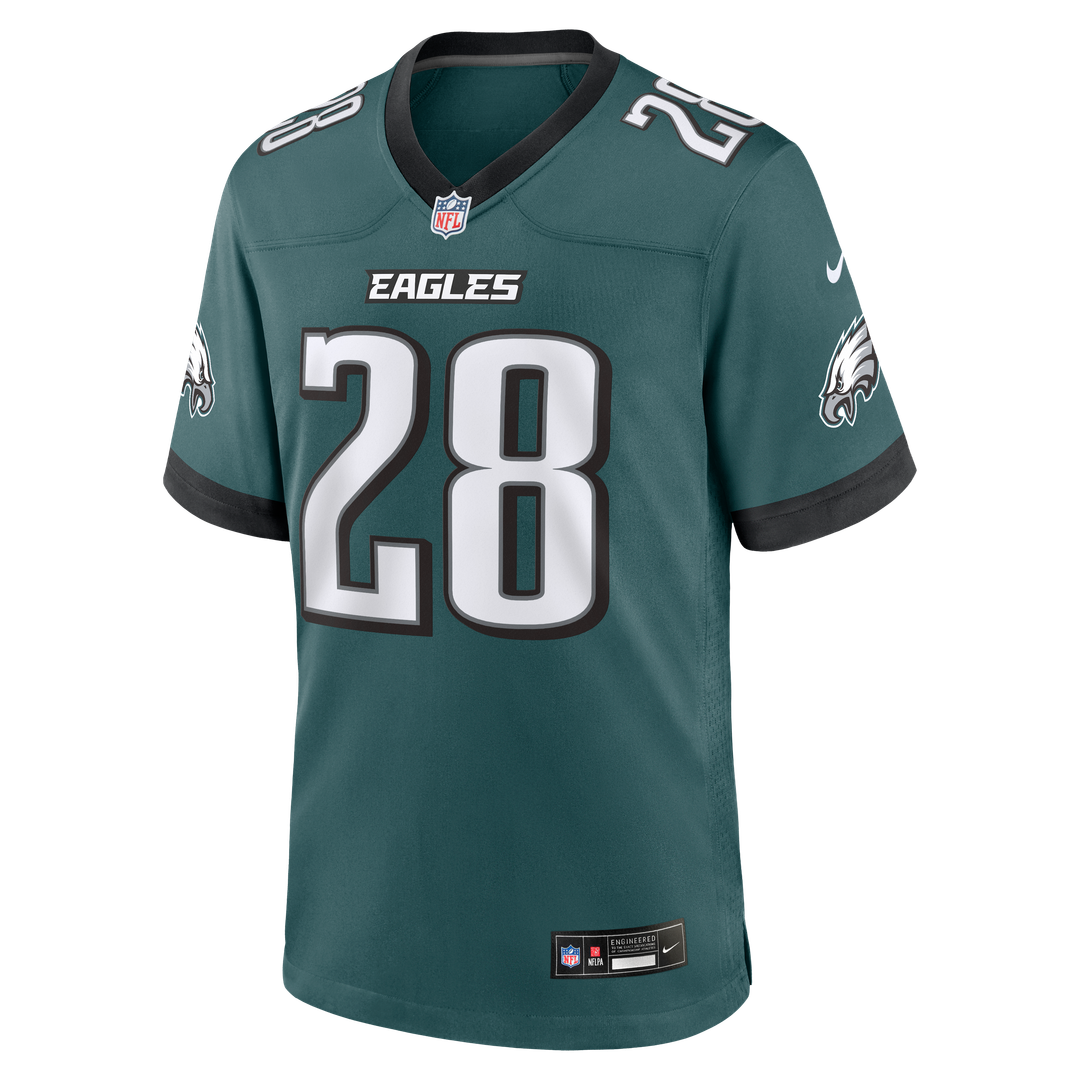 Philadelphia Eagles Will Shipley Nike Midnight Green Team Game Jersey