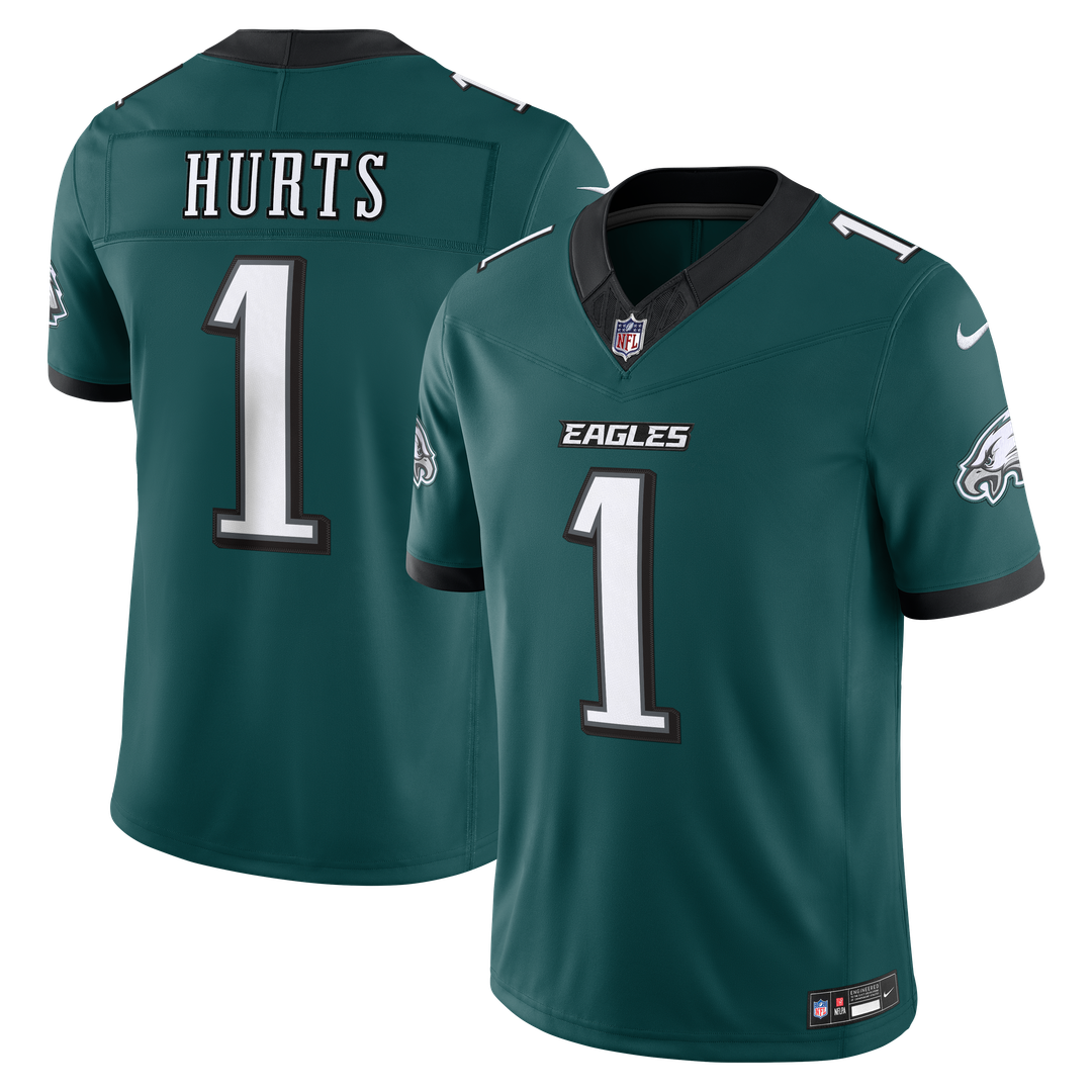 Philadelphia Eagles Jalen Hurts Nike White Vapor F.U.S.E. Stitched Limited Jersey