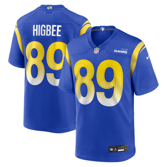 Los Angeles Rams Tyler Higbee Nike Royal Game Player Jersey