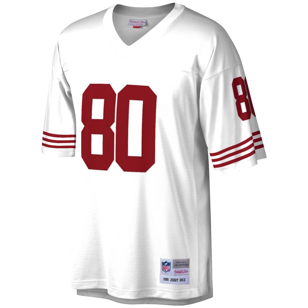 San Francisco 49ers Jerry Rice Mitchell & Ness Scarlet Legacy Replica Jersey