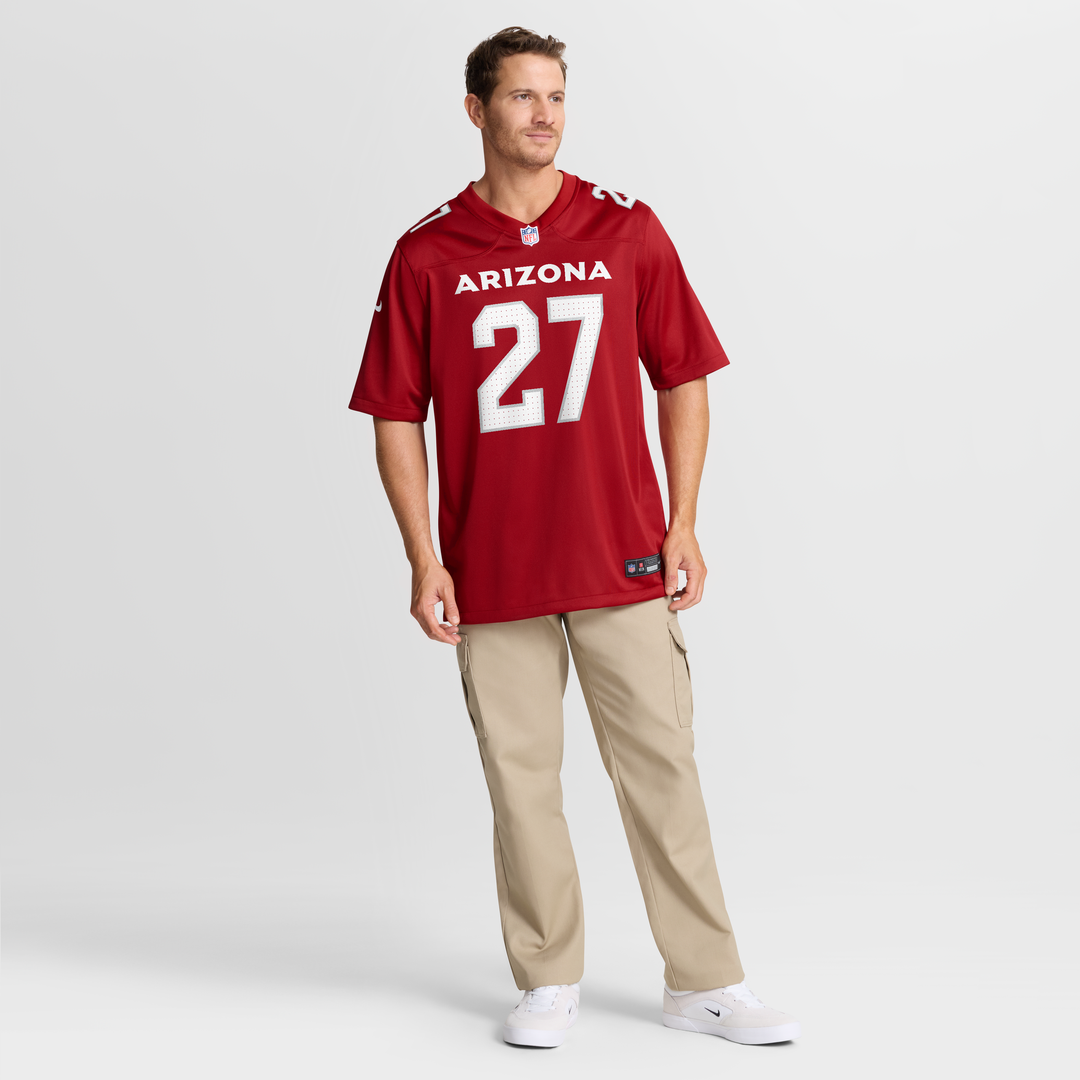 Arizona Cardinals Divaad Wilson Nike Cardinal Team Game Jersey