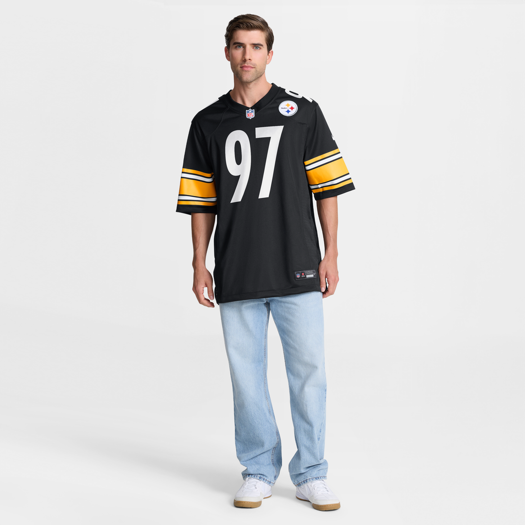 Pittsburgh Steelers Cameron Heyward Nike Black Game Jersey
