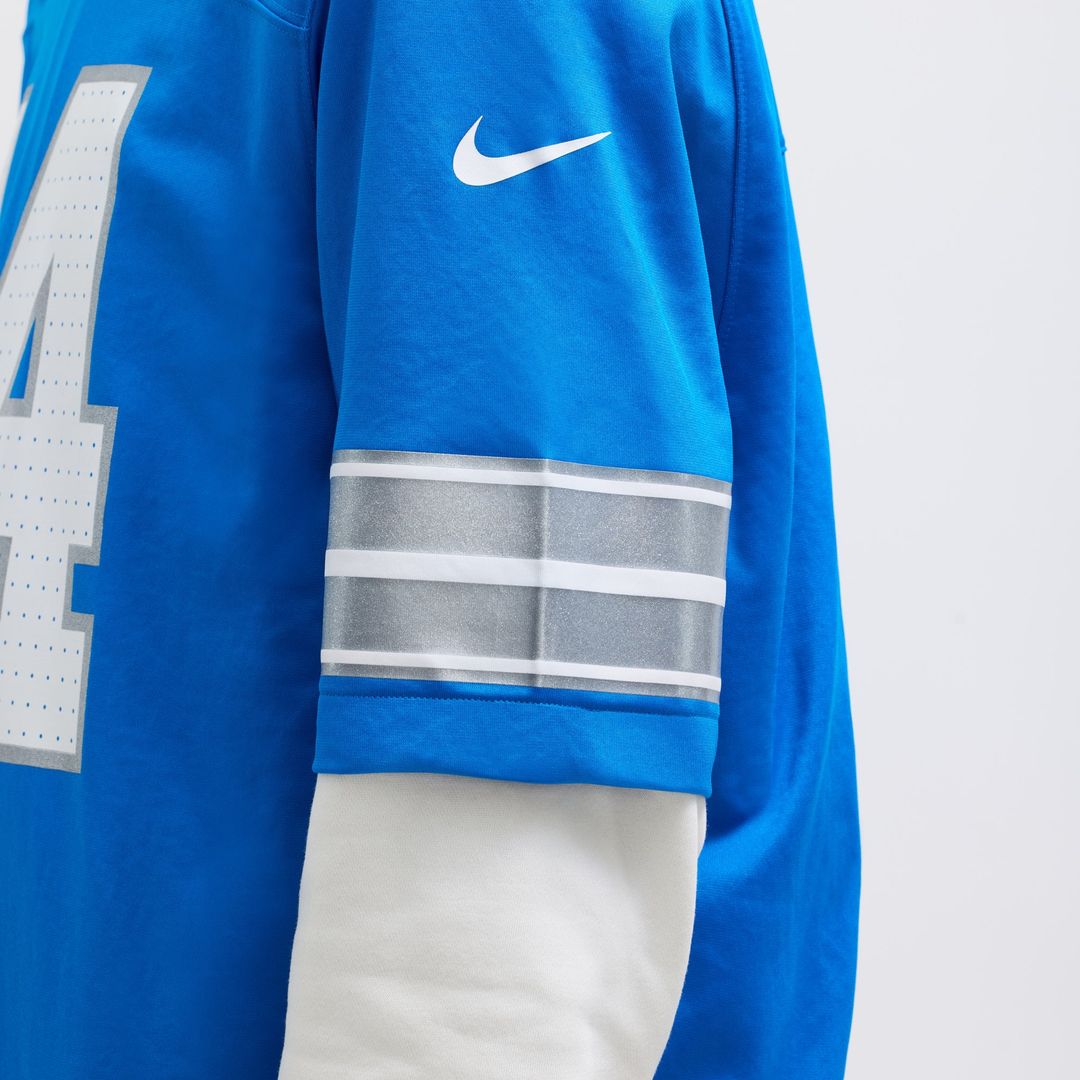 Detroit Lions Amon-Ra St. Brown Nike Black 2nd Alternate Game Jersey