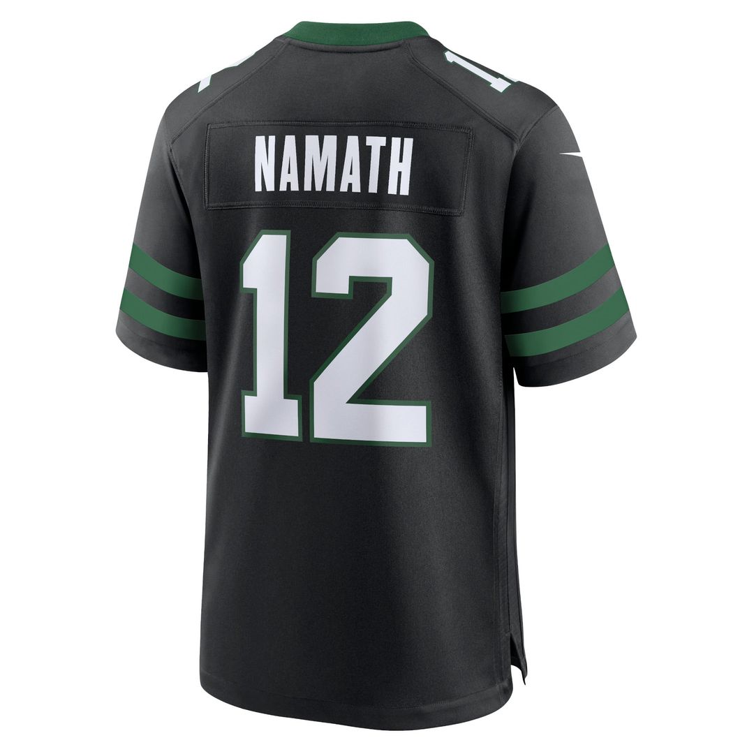 New York Jets Joe Namath Nike White Classic Alternate Retired Player Game Jersey