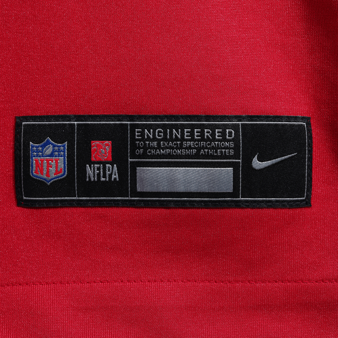 San Francisco 49ers Nike Scarlet Custom Jersey