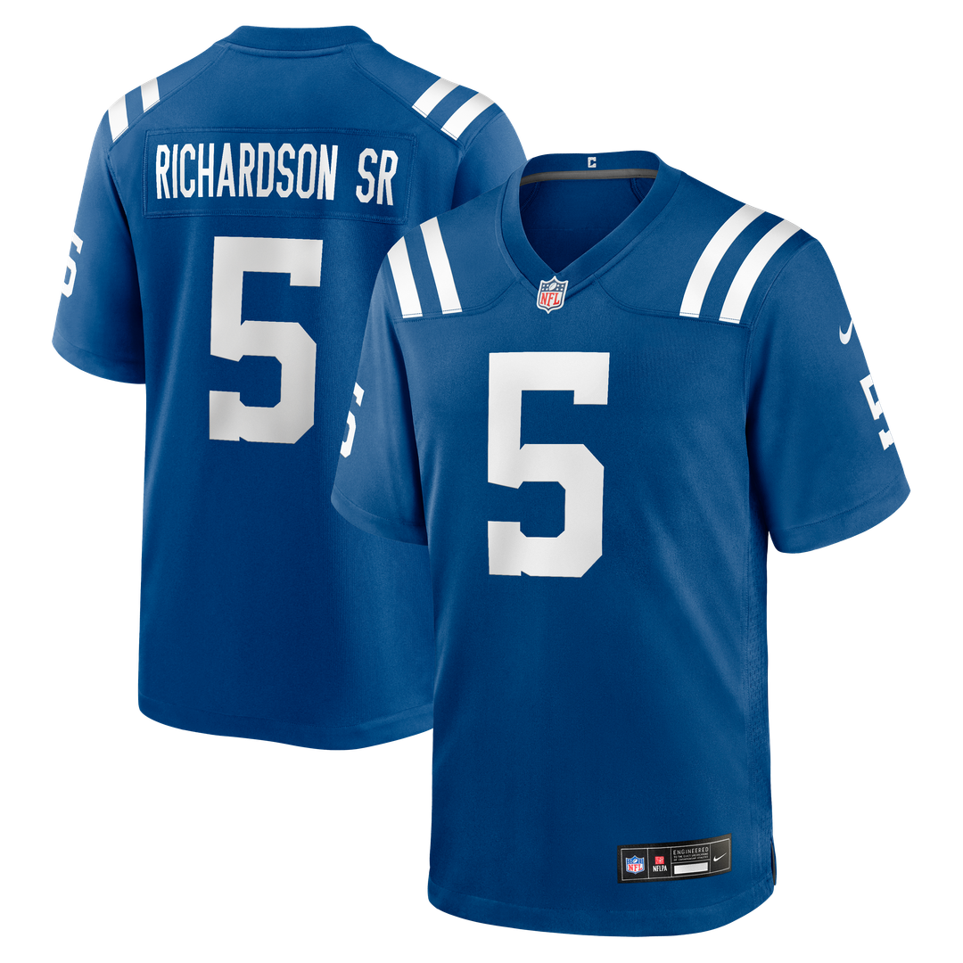 Indianapolis Colts Anthony Richardson Sr. Nike Royal Team Game Jersey
