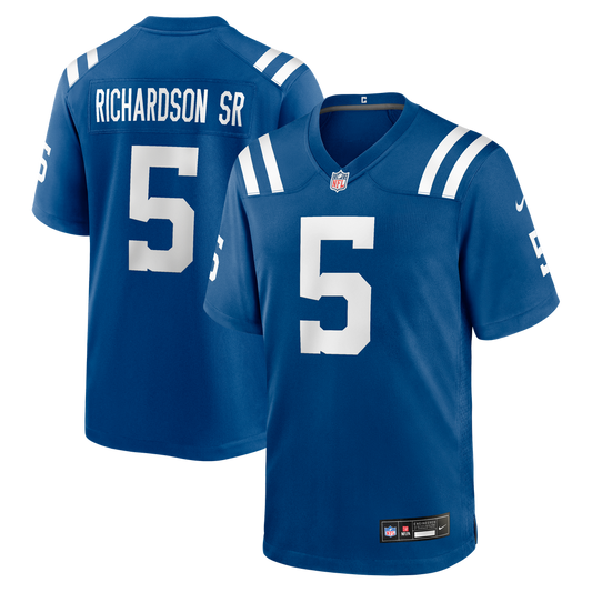 Indianapolis Colts Anthony Richardson Sr. Nike Royal Team Game Jersey