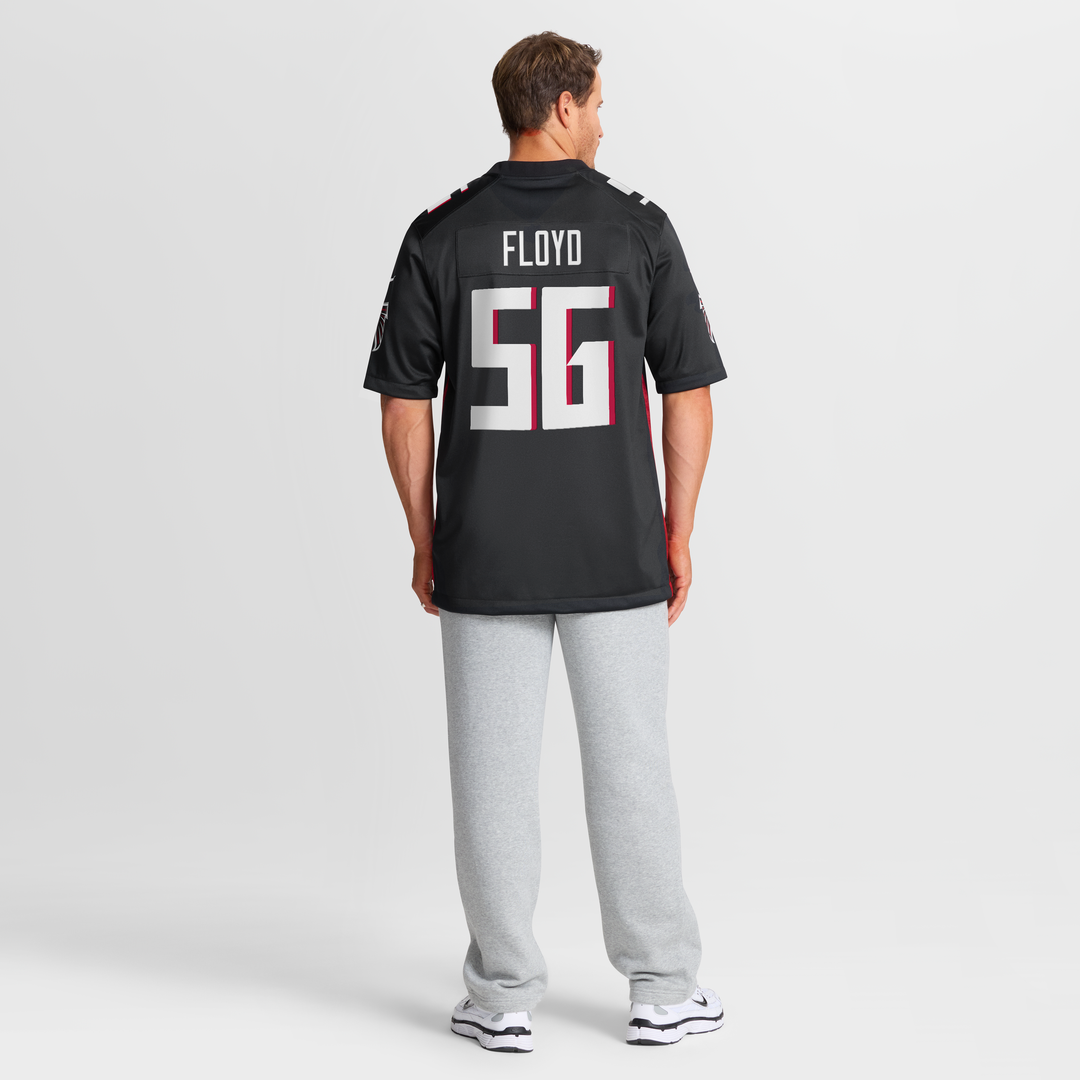 Atlanta Falcons Leonard Floyd Nike Black Team Game Jersey