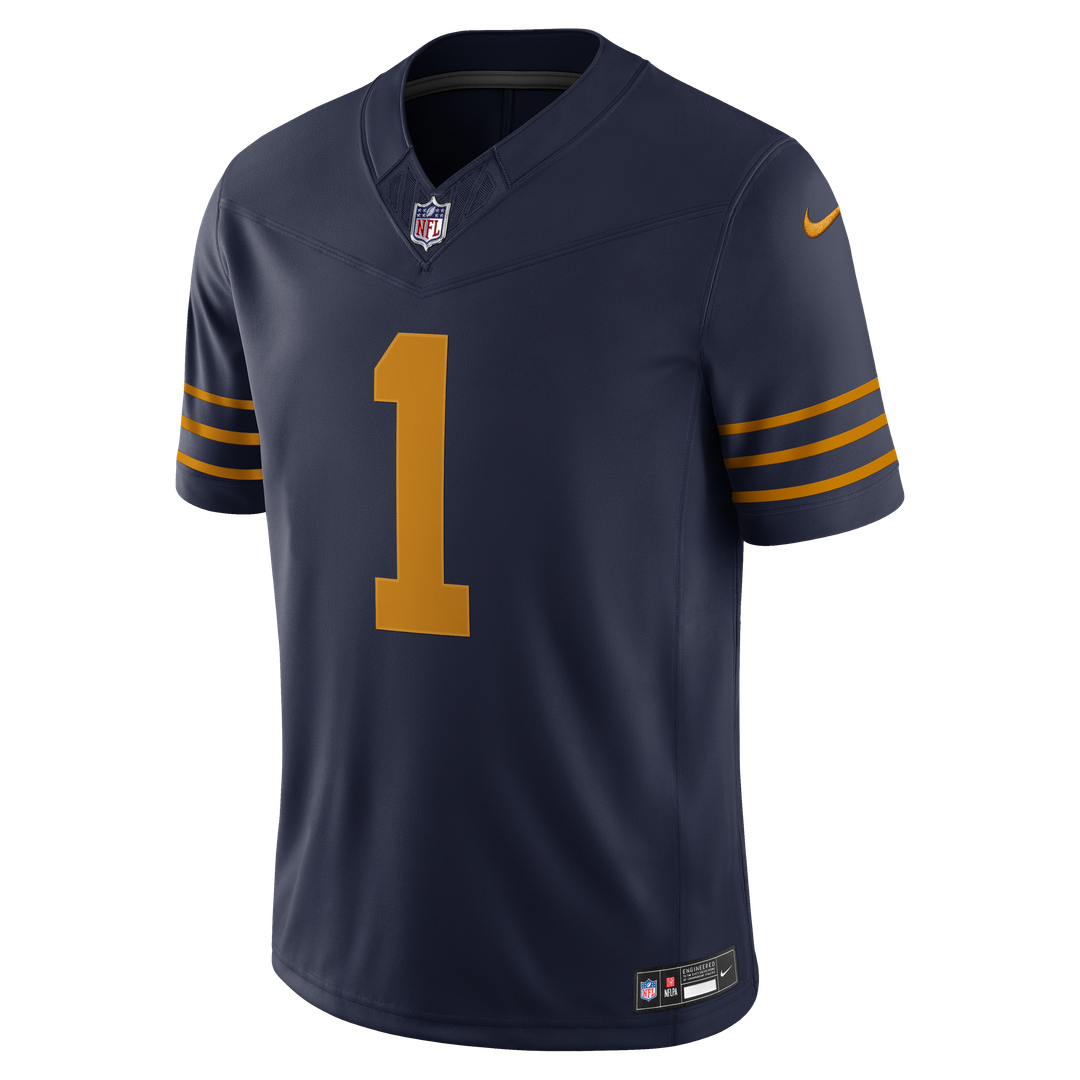 Green Bay Packers Micah Parsons Nike Navy Alternate Vapor F.U.S.E. Stitched Limited Jersey