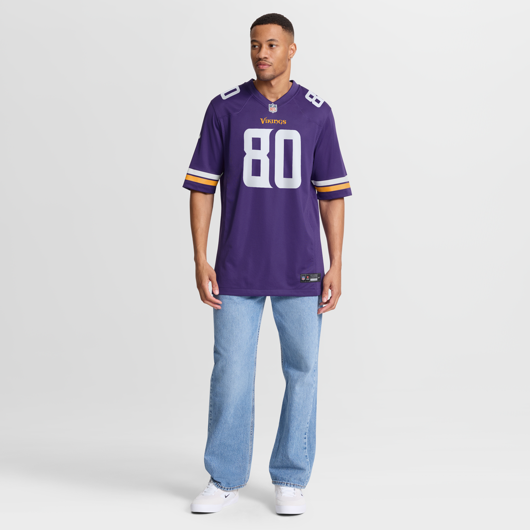 Minnesota Vikings Cris Carter Nike Purple Game Retired Player Jersey