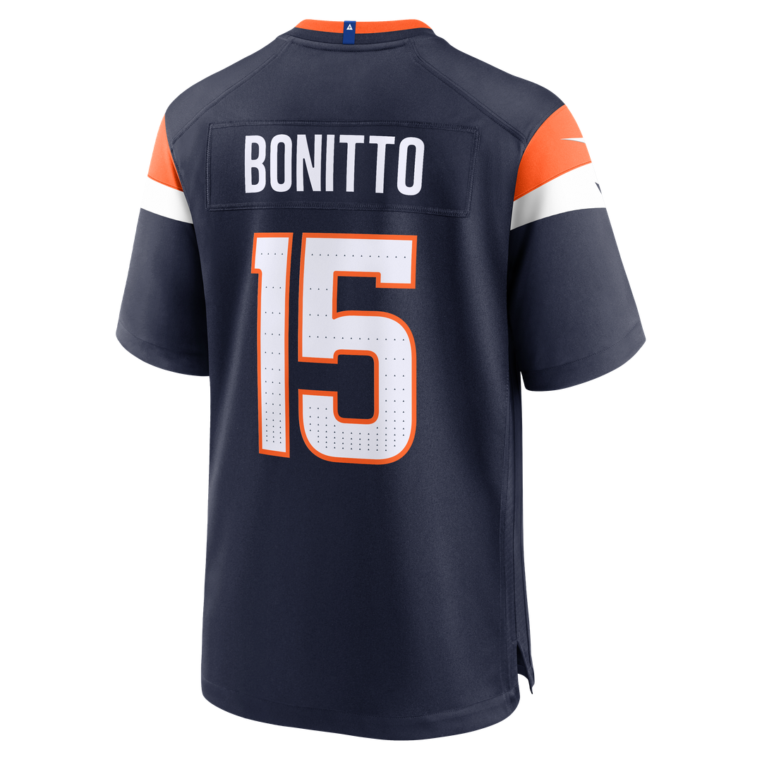 Denver Broncos Nik Bonitto Nike Orange Team Game Jersey