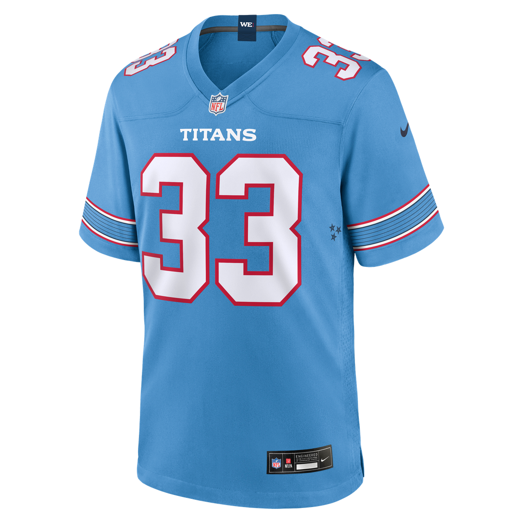 Tennessee Titans Cedric Gray Nike Light Blue Game Jersey
