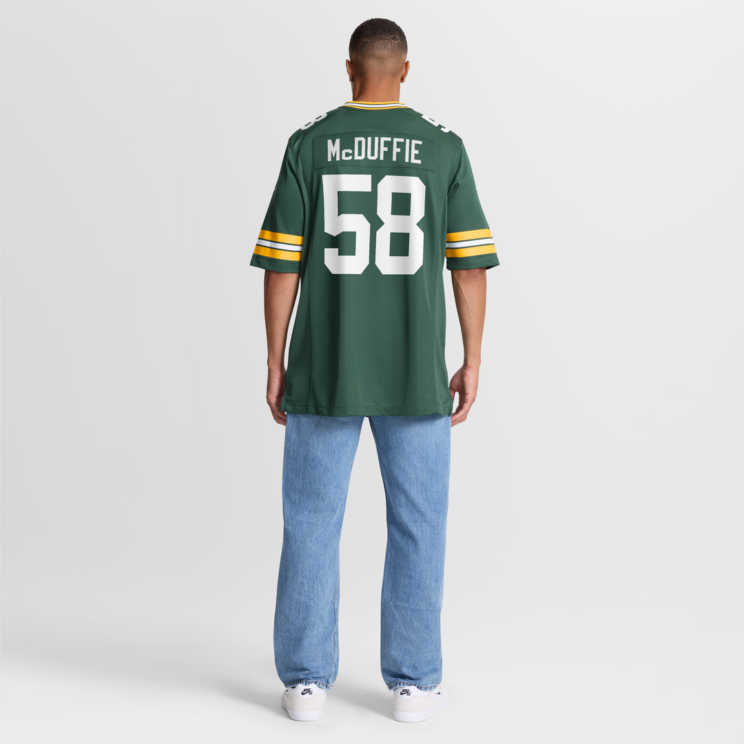 Green Bay Packers Isaiah McDuffie Nike Green Game Jersey
