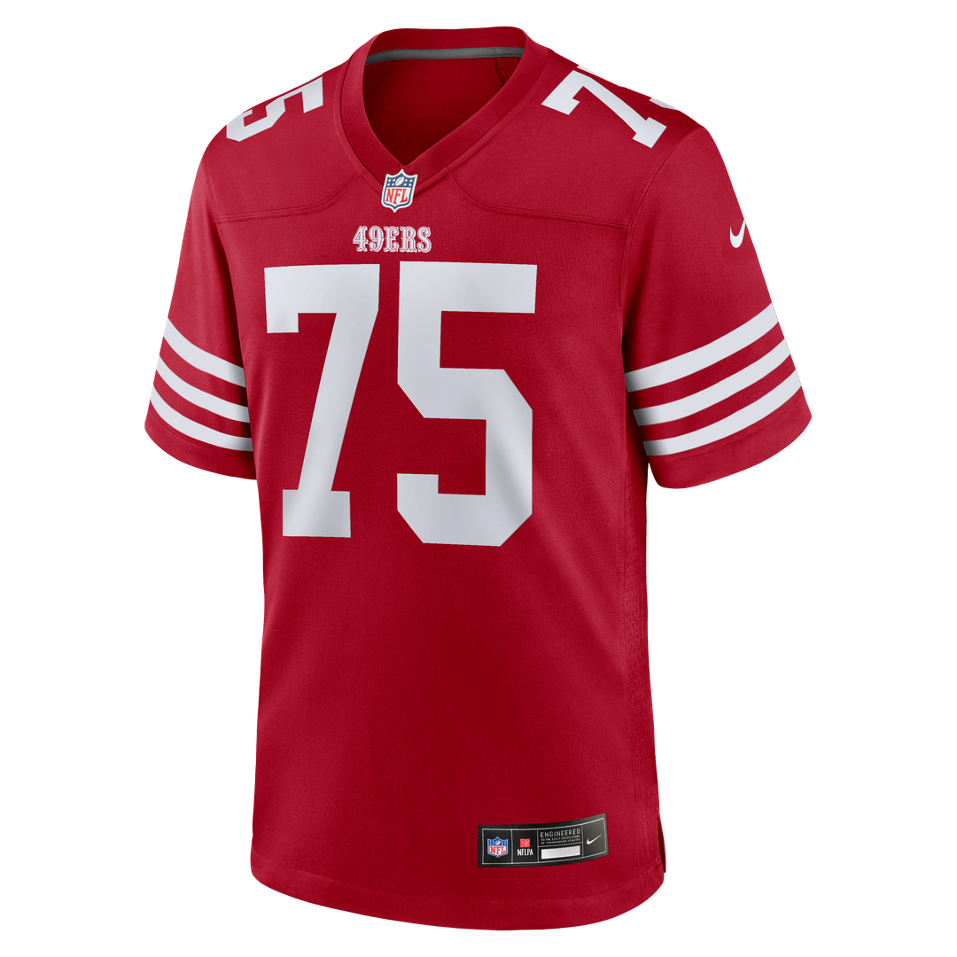 San Francisco 49ers Connor Colby Nike Scarlet Team Game Jersey