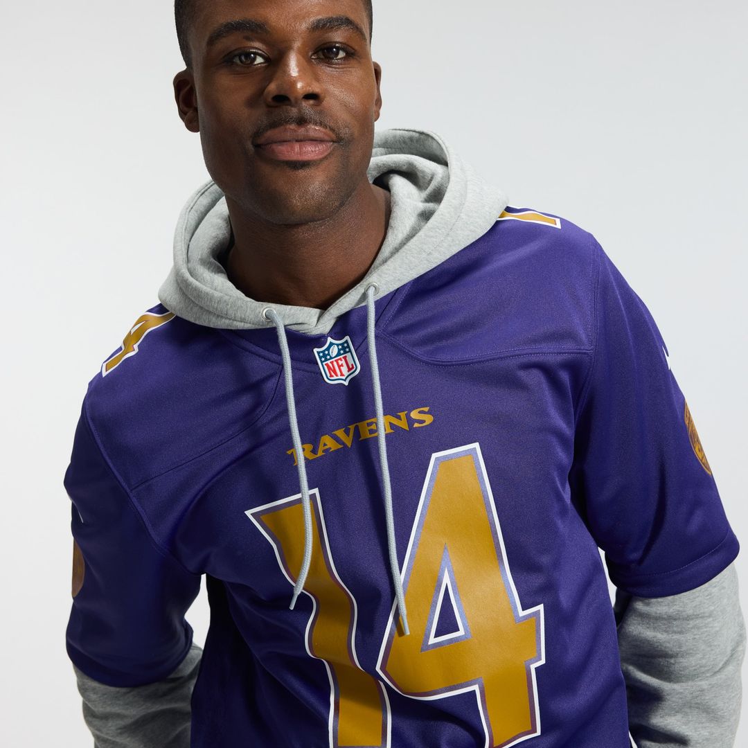 Baltimore Ravens Kyle Hamilton Nike Black Alternate Game Jersey