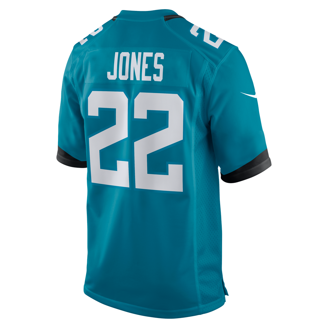 Jacksonville Jaguars Jarrian Jones Nike Teal Team Game Jersey