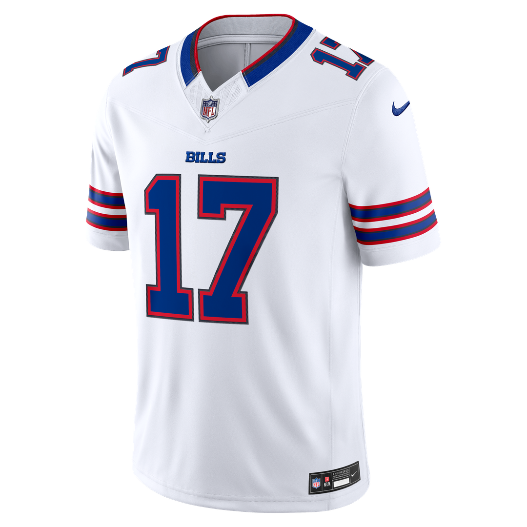Buffalo Bills Josh Allen Nike Red Alternate Vapor F.U.S.E. Stitched Limited Jersey