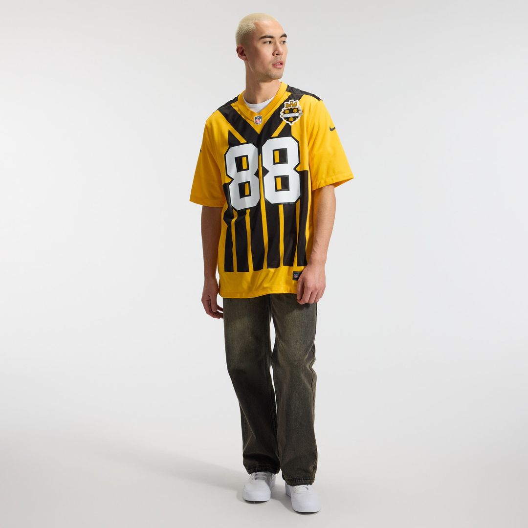 Pittsburgh Steelers Pat Freiermuth Nike Black Game Jersey