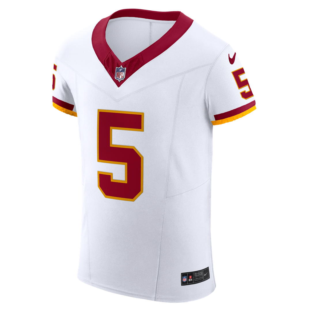 Washington Commanders Jayden Daniels Nike White Alternate 2 Super Bowl Era Vapor F.U.S.E. Elite Jersey