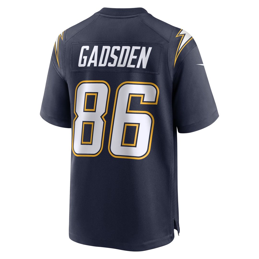 Los Angeles Chargers Oronde Gadsden Nike Powder Blue Team Game Jersey