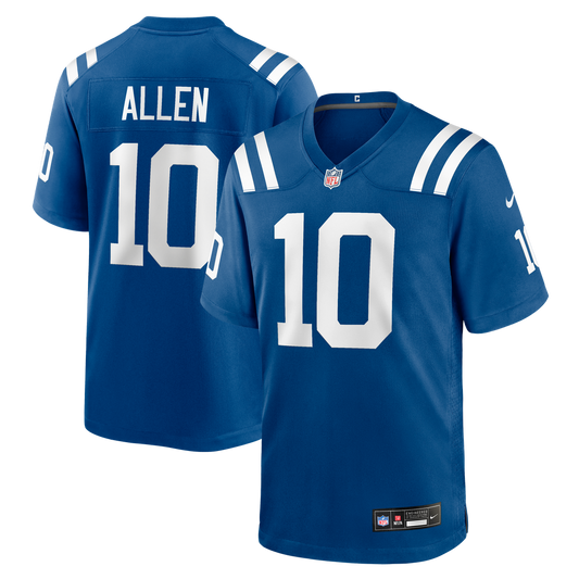 Indianapolis Colts Keenan Allen Nike Royal Team Game Jersey