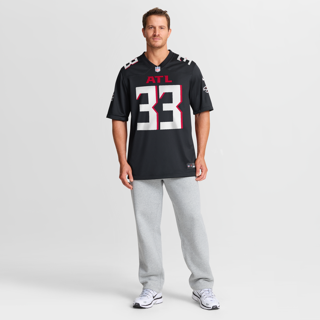 Atlanta Falcons Michael Turner Nike Black Game Retired Player Jersey