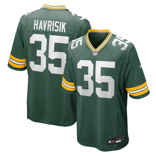 Green Bay Packers Lucas Havrisik Nike Green Team Game Jersey