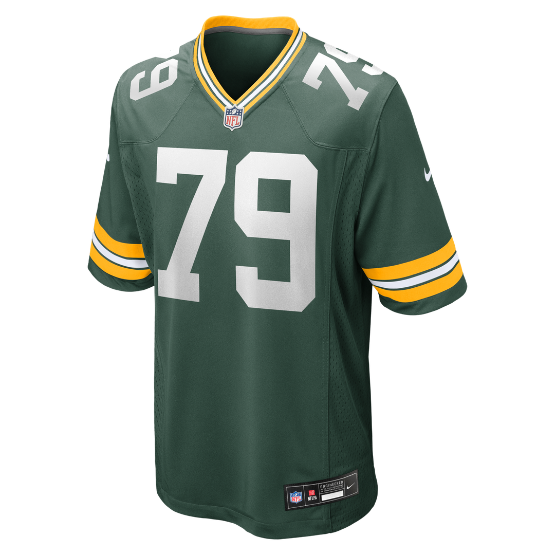 Green Bay Packers Travis Glover Nike Green Game Jersey