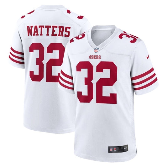 San Francisco 49ers Ricky Watters Nike White Retired Player Game Jersey