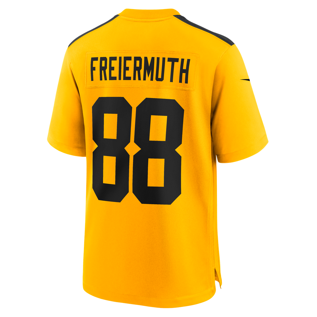 Pittsburgh Steelers Pat Freiermuth Nike Gold Alternate 1933 Throwback Game Jersey