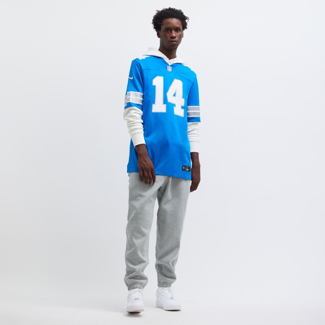 Detroit Lions Amon-Ra St. Brown Nike Black 2nd Alternate Game Jersey