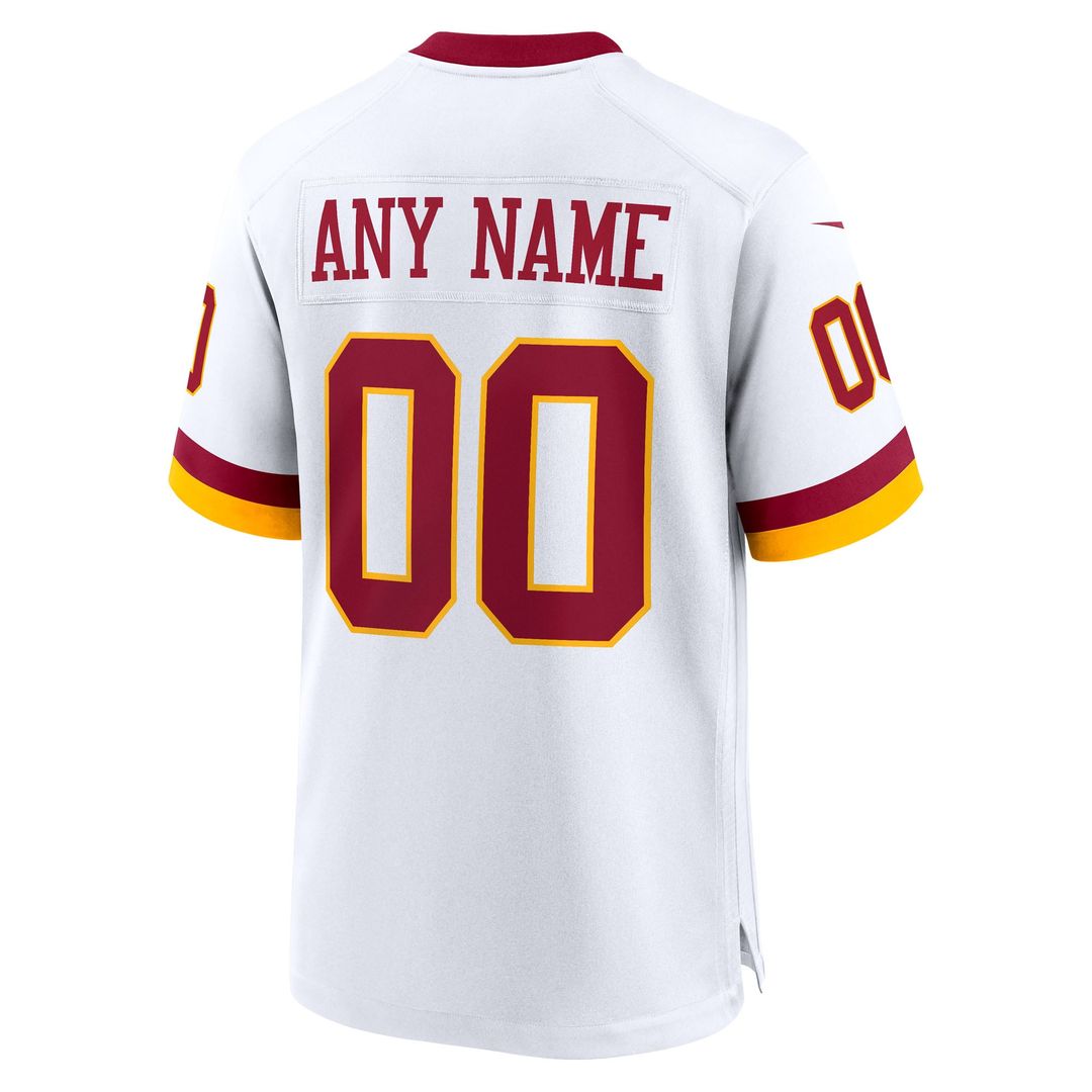 Washington Commanders Nike Burgundy Custom Game Jersey
