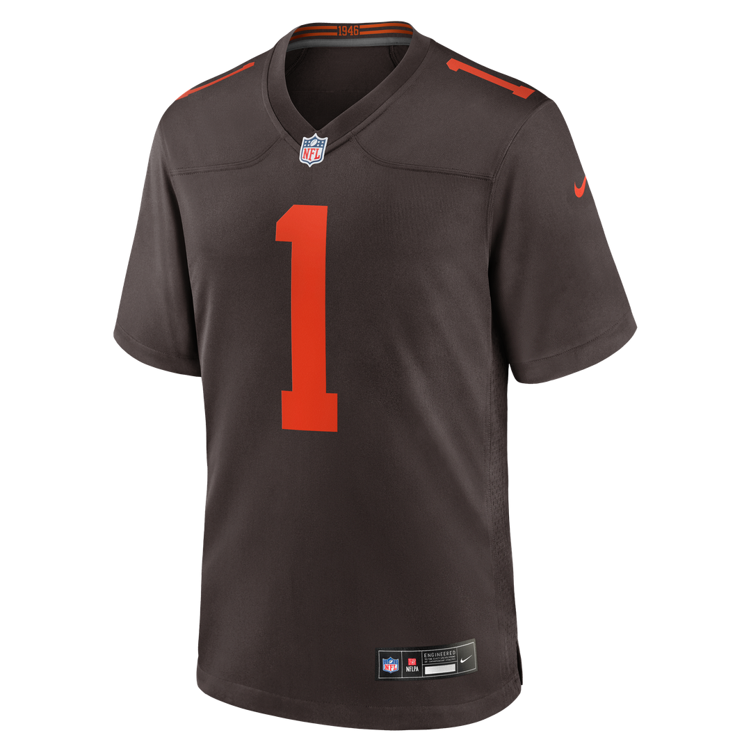 Cleveland Browns KC Concepcion Jr. Nike Brown Alternate Game Jersey